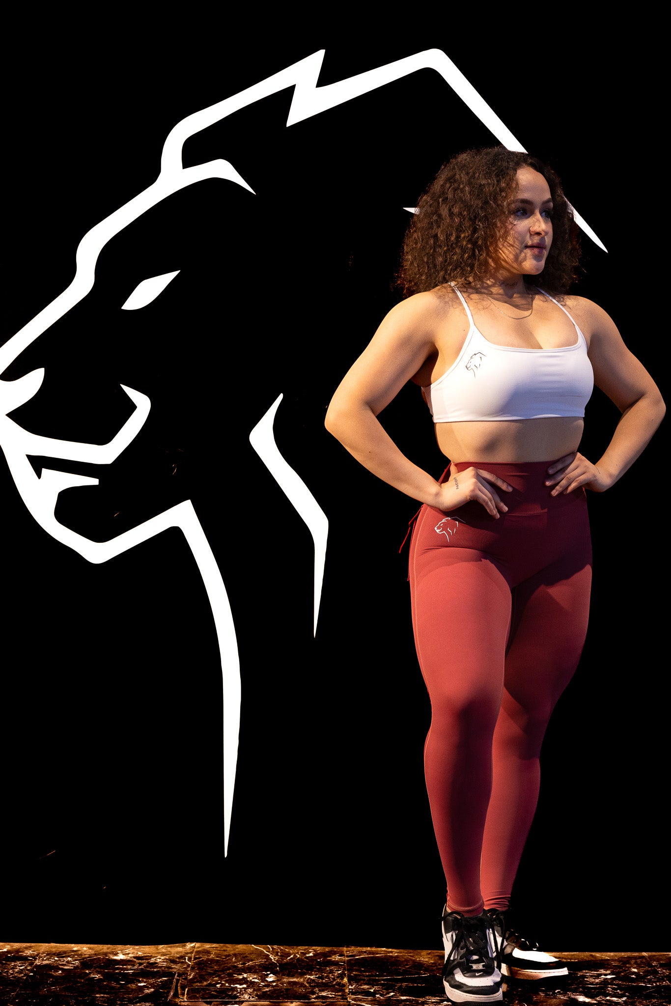 Sculpt Leggings Maroon