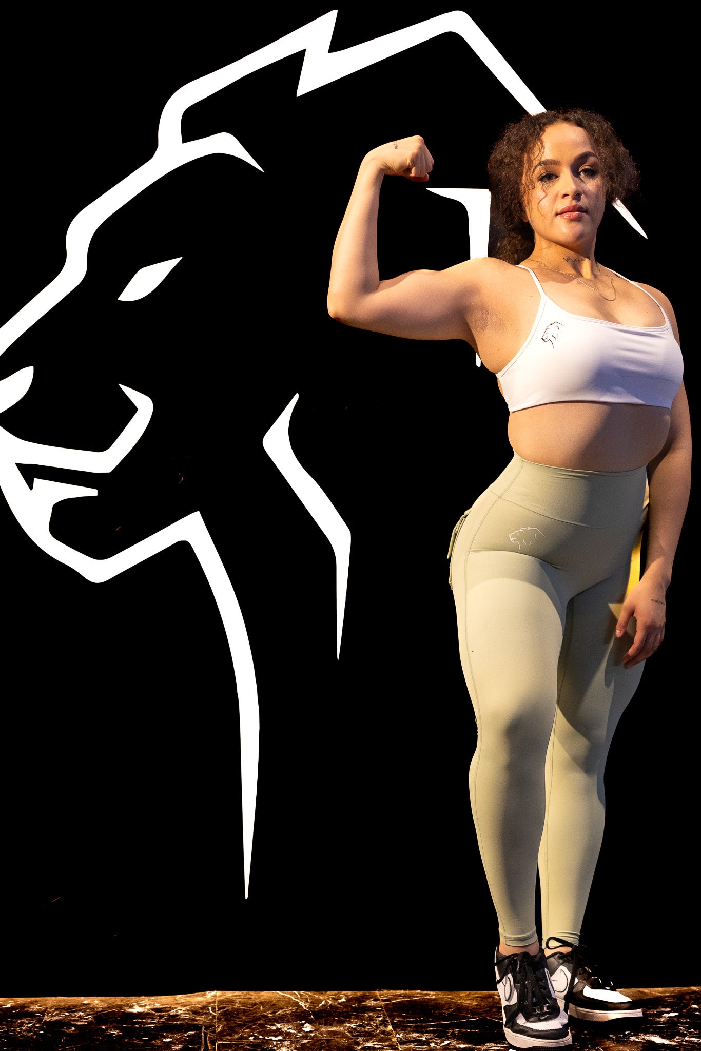 Sculpt Leggings Light Green