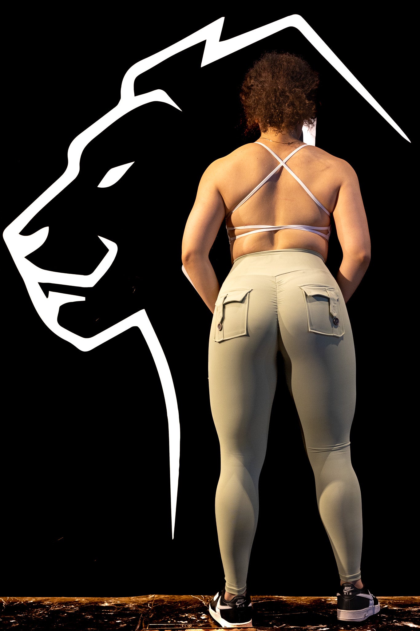 Sculpt Leggings Light Green