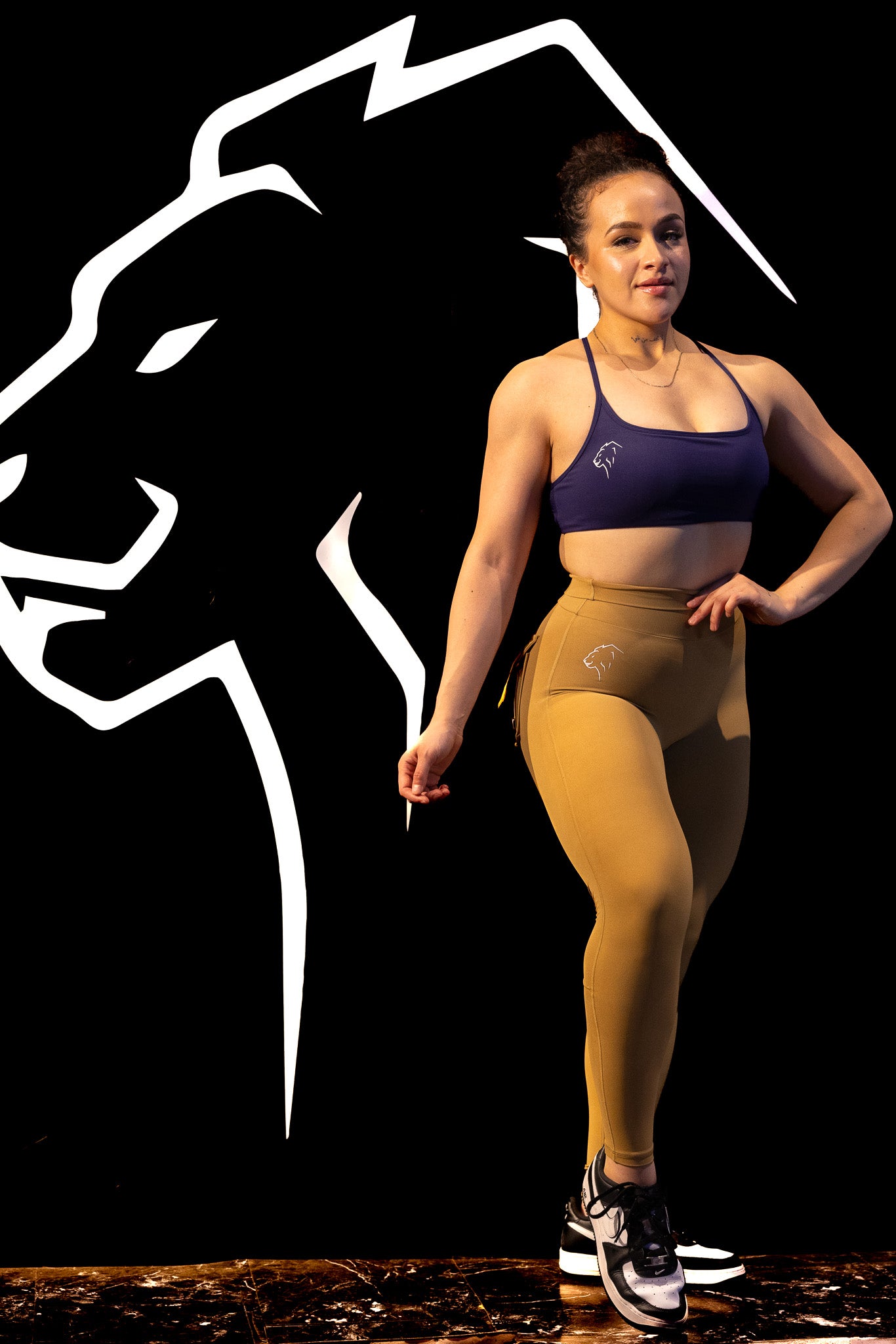 Sculpt Leggings Rust Orange