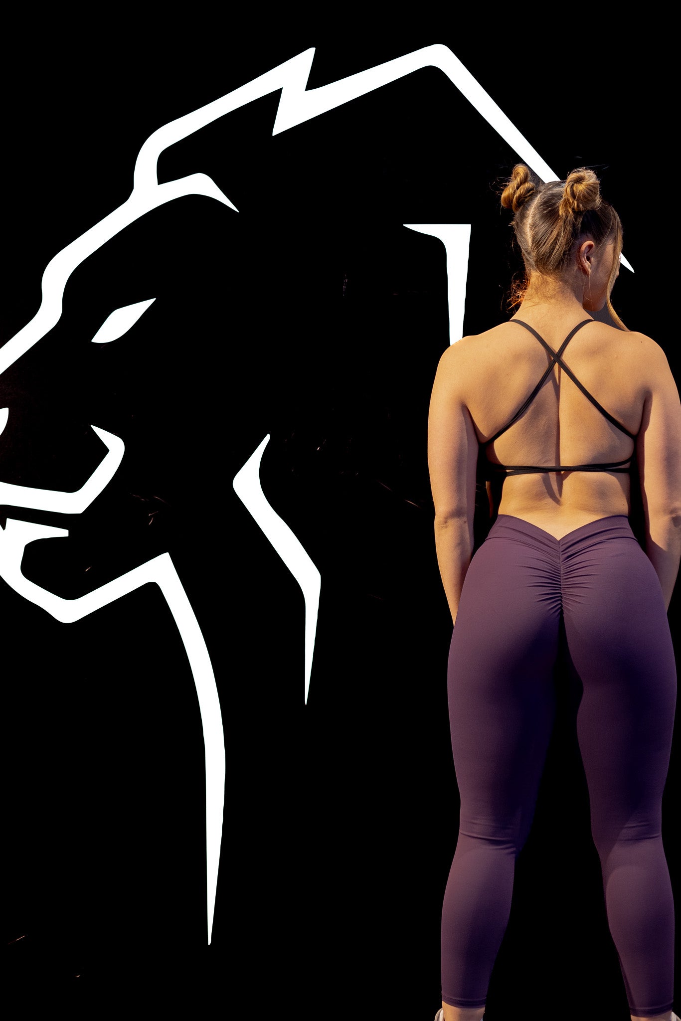 Aphrodite Leggings Purple Night