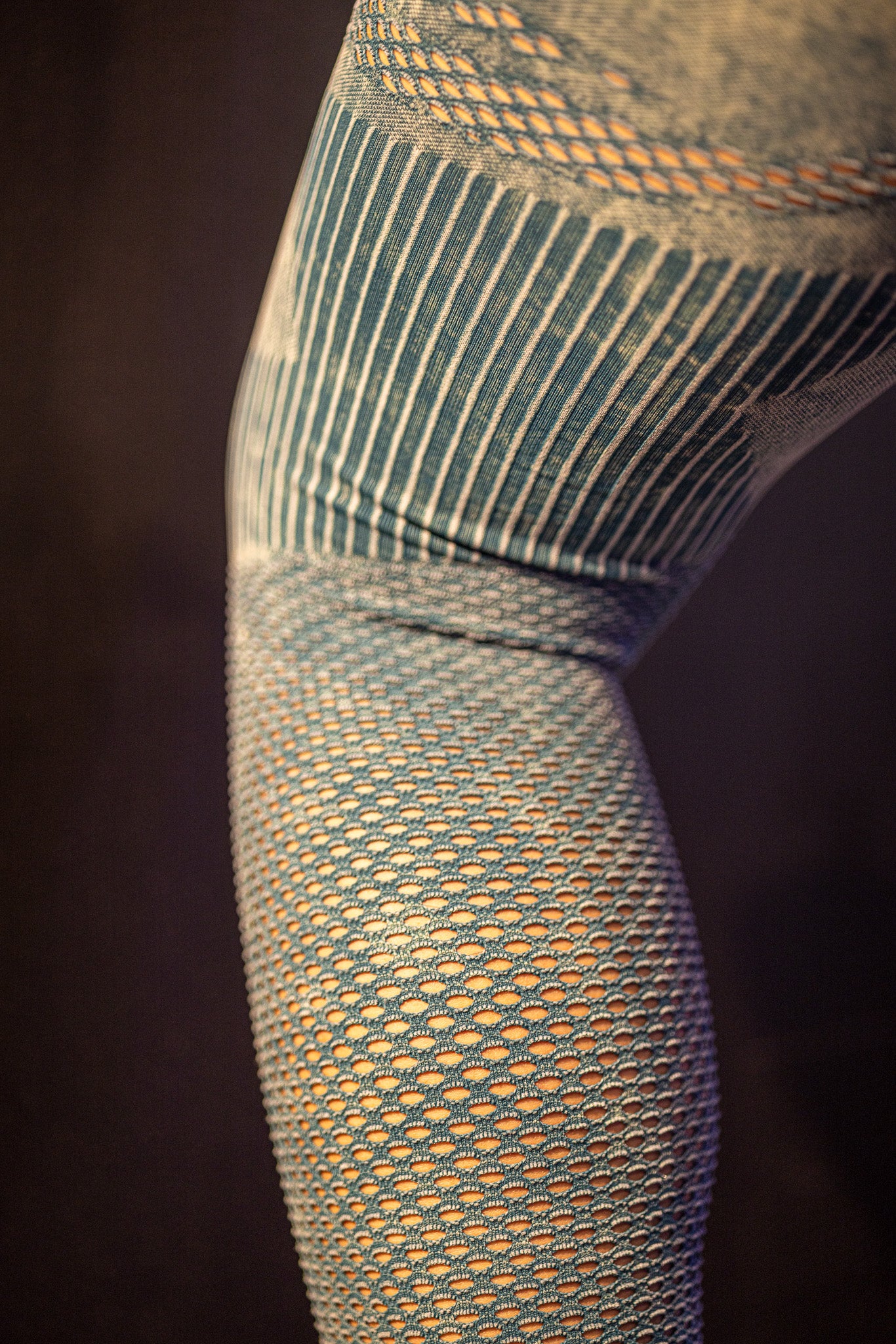 3D Leggings Turquoise